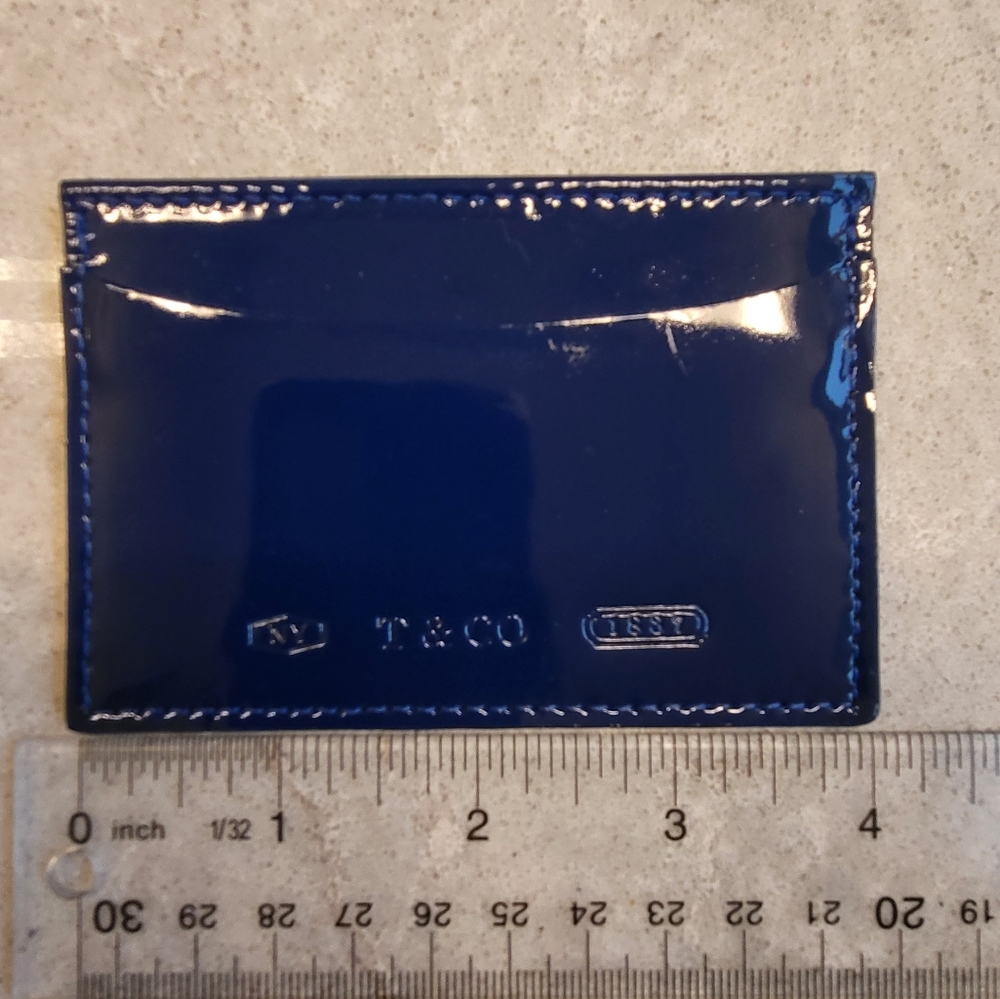 Tiffany & Co Patent Leather Card Case